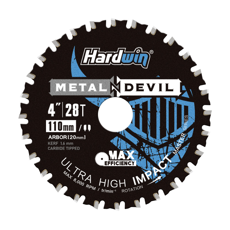 Metal cutting saw blade