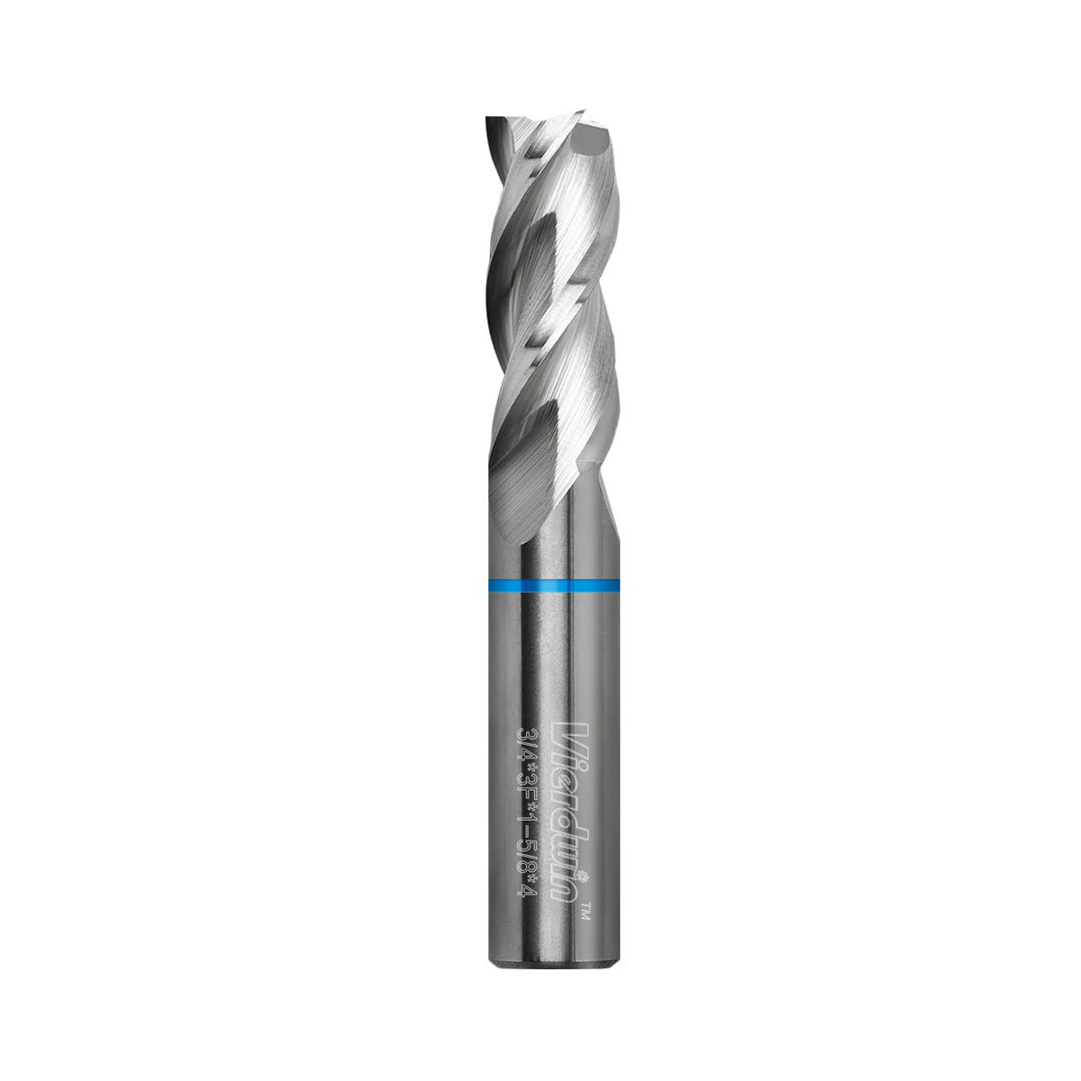 3-Flute Carbide End Mill for Aluminum & Copper